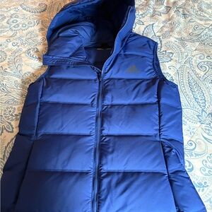 adidas Blue Puffer Vest